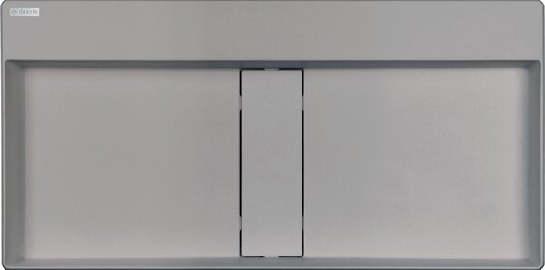 Deante Blur, gránit asztali mosdó 800x400x120 mm, metálszürke, DEA-CQB_SU8S