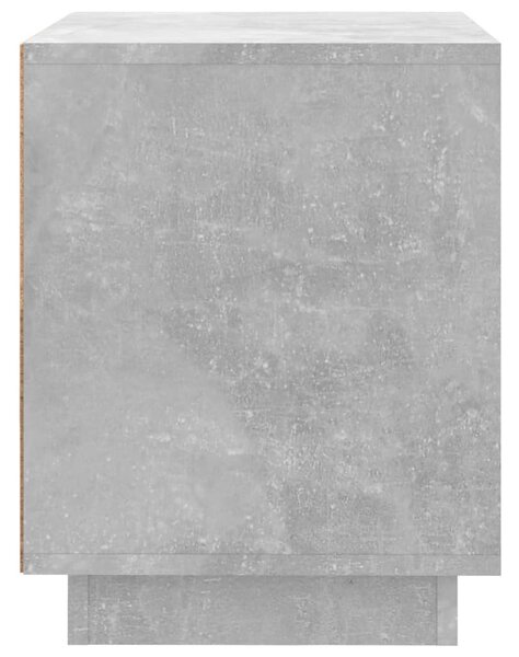 Betonszürke szerelt fa éjjeliszekrény 44 x 35 x 45 cm