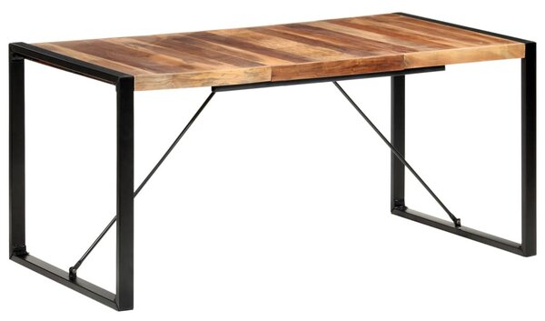 Tömör mangófa étkezőasztal 160 x 80 x 75 cm