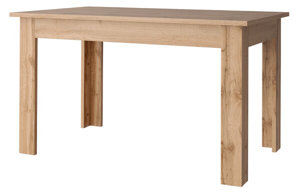 KONDELA Kihúzható asztal, wotan tölgy, 132-175x80 cm, MORATIZ