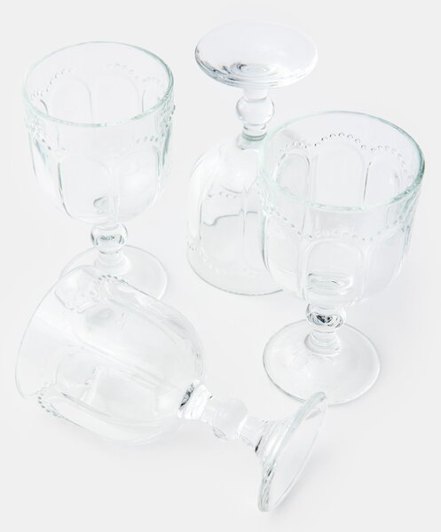 Sinsay - Díszített pohár készlet 4 pack - clear