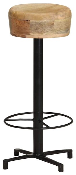 2 db tömör mangófa bárszék 76 cm