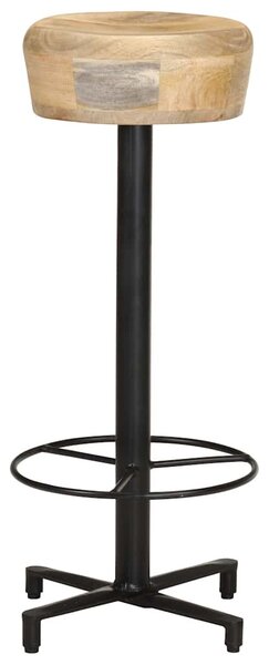 2 db tömör mangófa bárszék 76 cm
