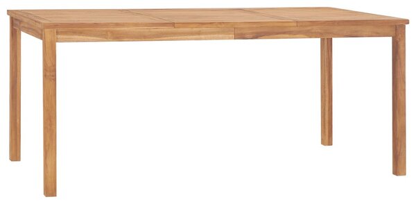 VidaXL 9 darabos tömör tíkfa kerti étkezőgarnitúra 180 x 90 cm