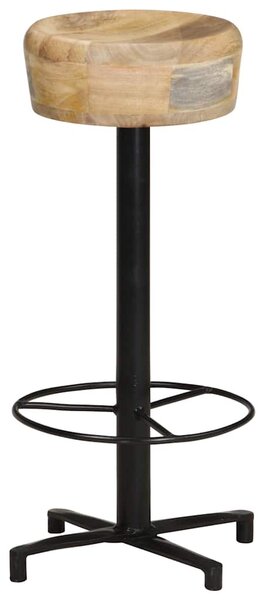 2 db tömör mangófa bárszék 76 cm