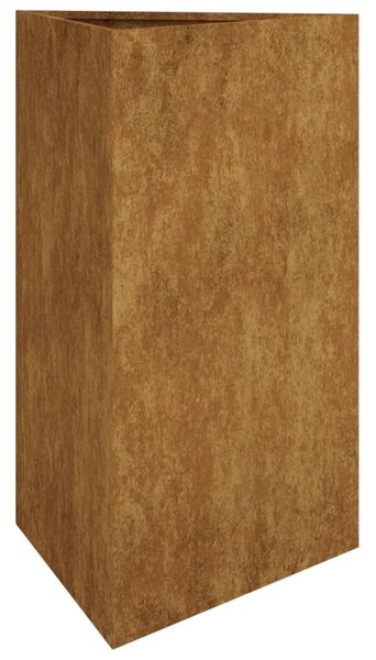 Corten acél kerti növénytartó 50x43x75 cm