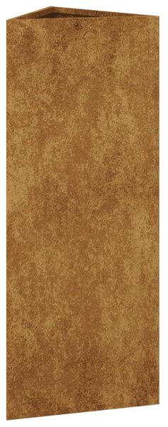 Corten acél növénytartó 30x26x75 cm