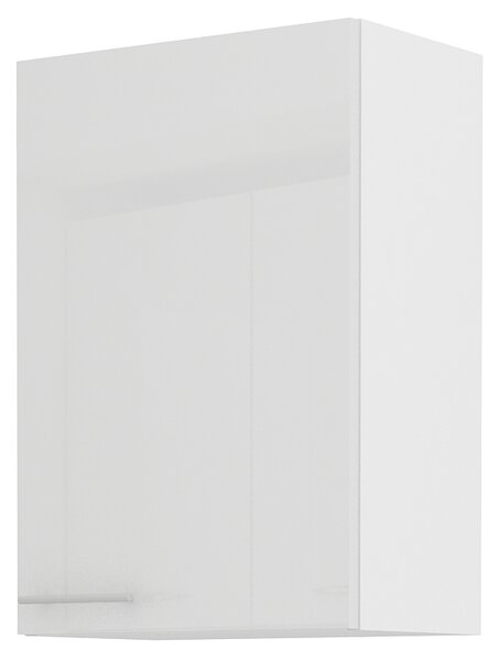 Felső konyhaszekrény Lavera 50 G 72 1F (fehér + fényes fehér)