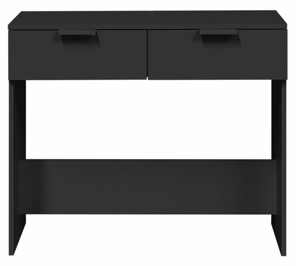 Fekete szerelt fa tálalóasztal 90 x 36 x 75 cm