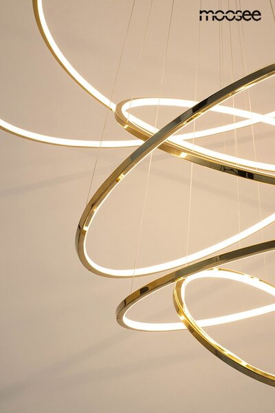 Moosee Ring Slim L Arany LED Függőlámpa