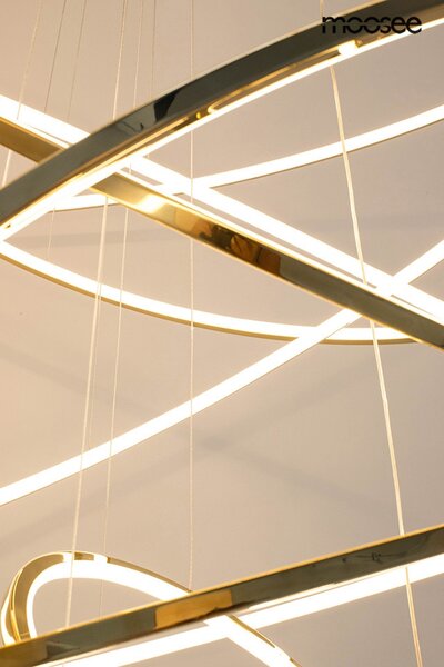 Moosee Ring Slim L Arany LED Függőlámpa