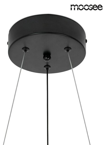 Moosee Serpiente 60 LED Függőlámpa Fekete Gyűrű Dekoratív