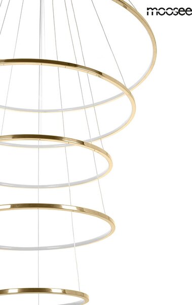 Moosee Ring Slim L Arany LED Függőlámpa