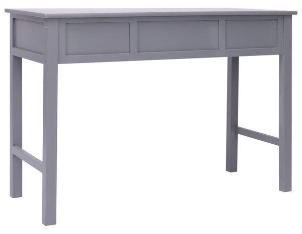 Szürke fa íróasztal 110 x 45 x 76 cm