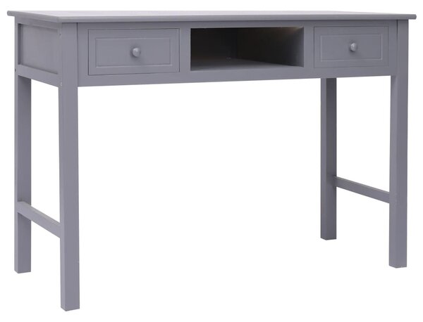 Szürke fa íróasztal 110 x 45 x 76 cm