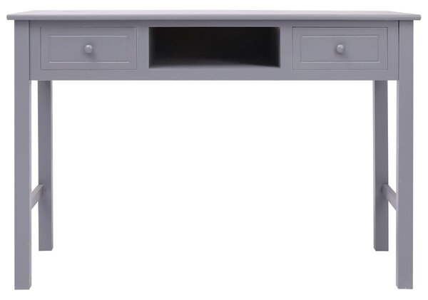 Szürke fa íróasztal 110 x 45 x 76 cm