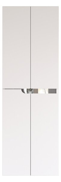 Piramida BETA fali fürdőszoba - ÁLLÓSZEKRÉNY - fehér - 50 x 150 x 30 cm