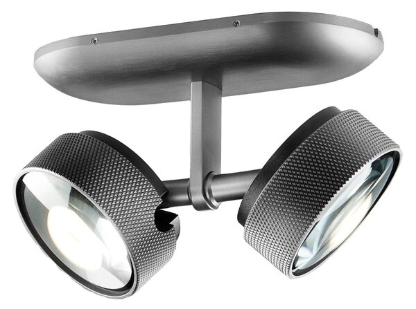 Mennyezeti Lámpa LIGHT-POINT, Cosmo C2, dimmable, Szürke, Nappali, Alumínium, Dizájn