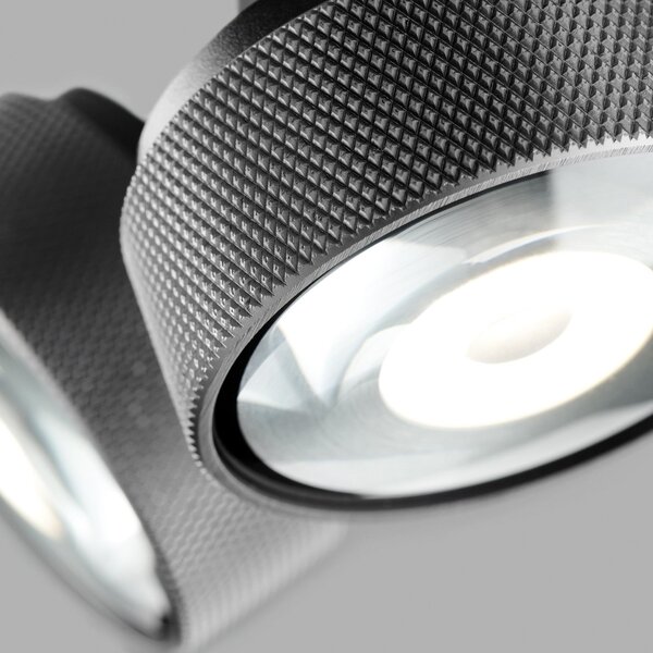 Mennyezeti Lámpa LIGHT-POINT, Cosmo C2, dimmable, Szürke, Nappali, Alumínium, Dizájn