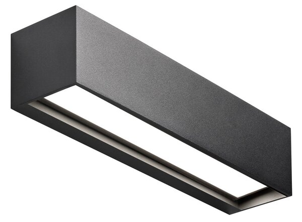 Fali Lámpa LIGHT-POINT, Linea W2, dimmable, Fekete, Nappali, Alumínium, Dizájn