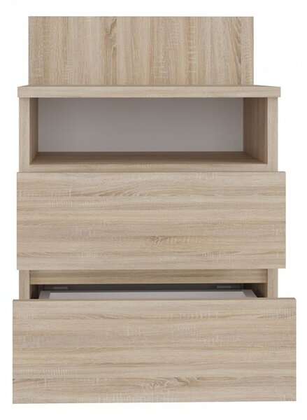 Aldabra M1 éjjeliszekrény, 40x59x32 cm, sonoma