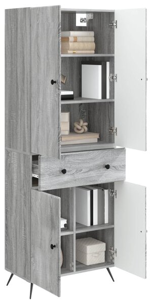 2 pcs Szürke Sonoma