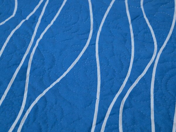 Ágytakaró LIORA, kék Méret: 220 x 240 cm