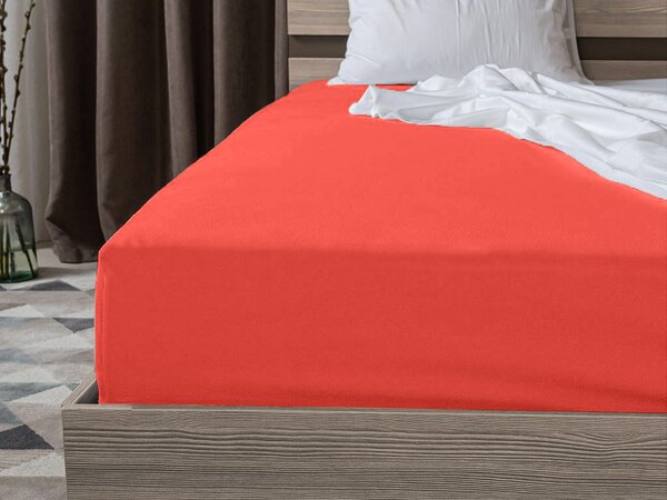 Jersey lepedő EXCLUSIVE narancssárga 90 x 200 cm