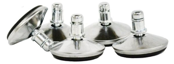 Q-Sorozat Króm Görgős Széktalp Készlet 11mm