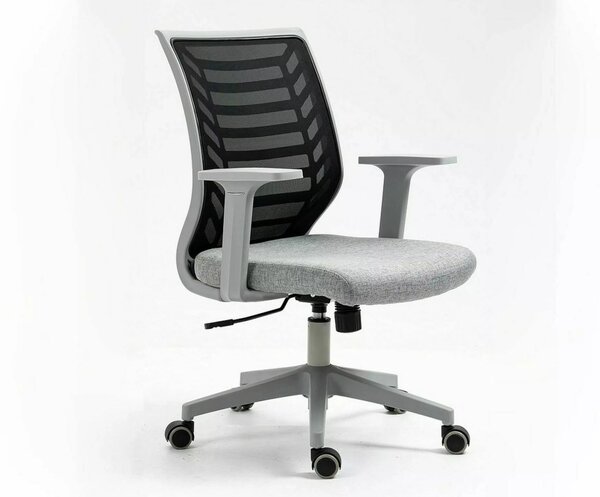 Q-320 Ergonomikus Hálós Forgószék Szürke-Fekete TILT