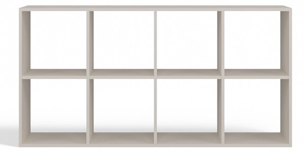 Aldabra Malax 2x4 polc, 147x75x30 cm, kasmír