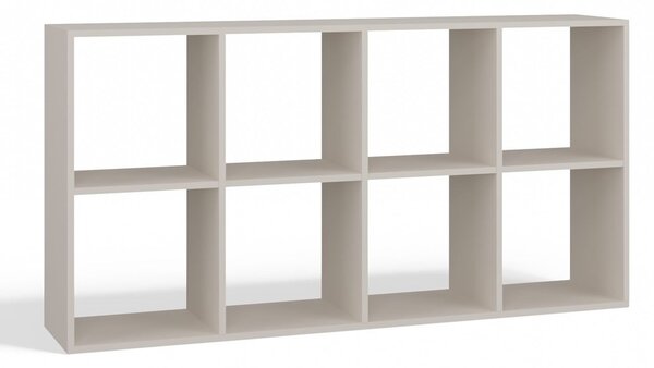 Aldabra Malax 2x4 polc, 147x75x30 cm, kasmír