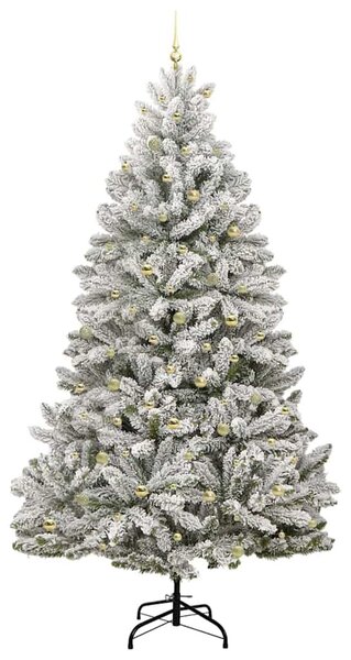 Mű karácsonyfa 300 cm 300 LED Meleg fehér PVC és Acél