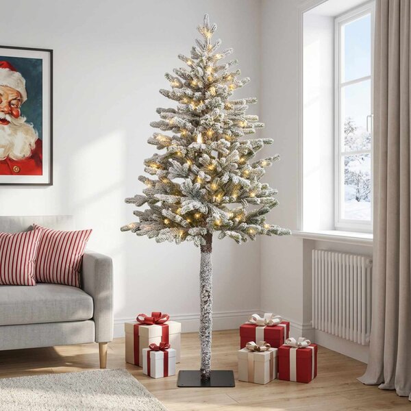 Műanyag Hajtogatós Karácsonyfa 120 cm 150 LED Meleg fehér
