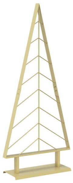 Fém karácsonyfa KUOPIO 125 cm Acél Arany
