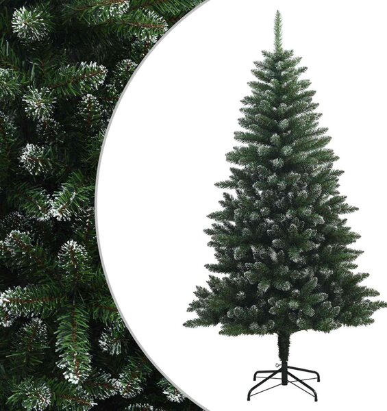 Műanyag Hajtogatós Karácsonyfa 150 cm PVC és fém Homályosított