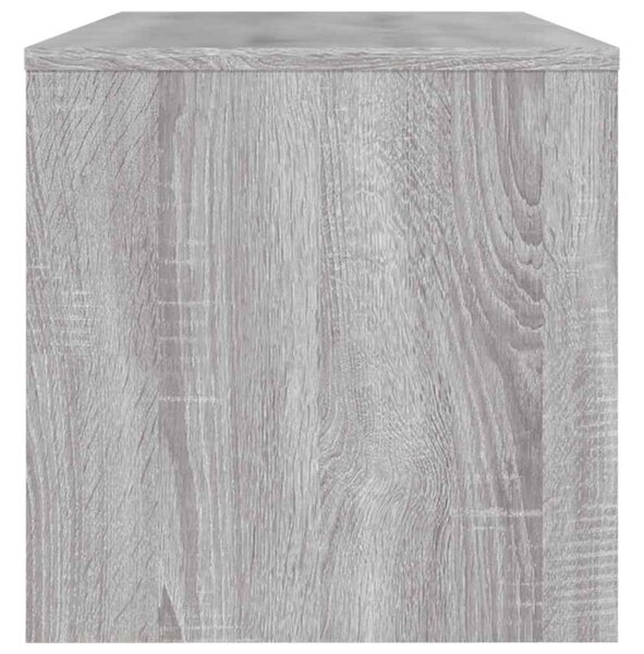 Szürke sonoma szerelt fa TV-szekrény 120 x 34 x 37 cm
