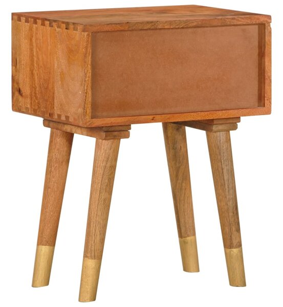 Tömör mangófa éjjeliszekrény 43 x 30 x 58 cm