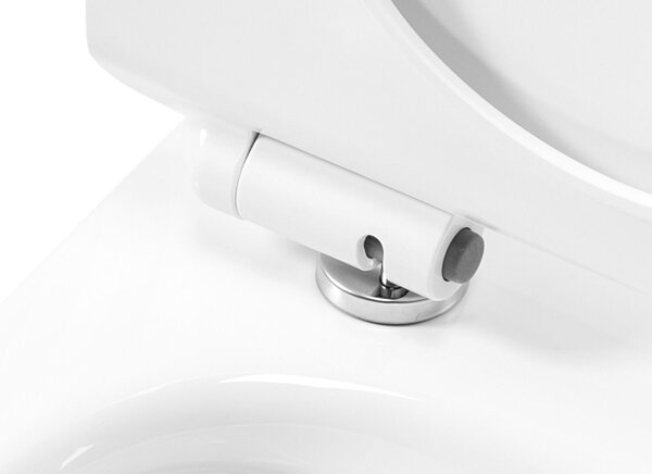 Rea Rea, hőre keményedő, lassan záródó és könnyen kioldható WC-ülőke, fehér, REA-C6001