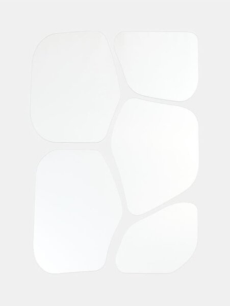 Sinsay - Szabálytalan formájú tükrök készlete 5 pack - clear