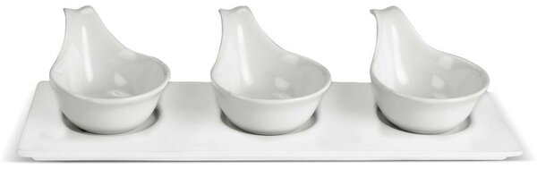 Lamart LT9218 4 darabos tálalóedény készlet Dine,34 x 12 cm, 34 x 12 cm