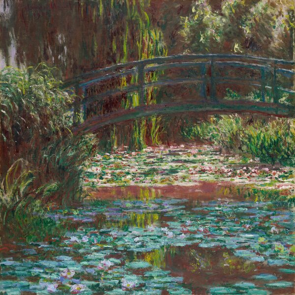 Reprodukció Vízililiom tó, Claude Monet