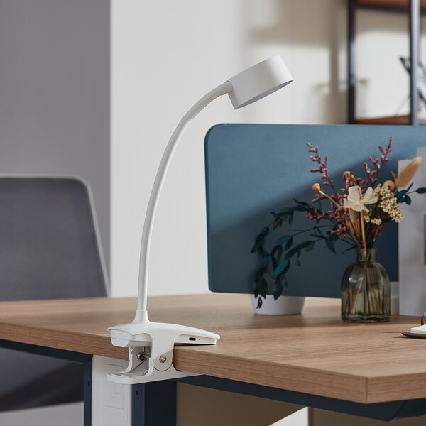 Spotlámpa Lindby, Maori, dimmable, Fehér, Dolgozószoba / iroda, Fém, Modern