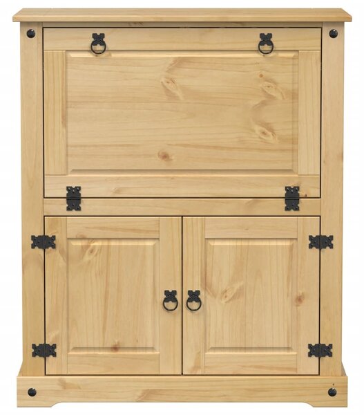 Corona tömör fenyőfa bortároló szekrény 97 x 45 x 114 cm