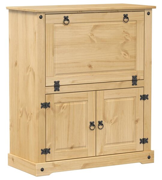 Corona tömör fenyőfa bortároló szekrény 97 x 45 x 114 cm
