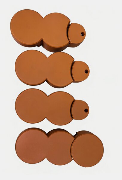 Sinsay - Kerti kerítések 5 pack - aranybarna