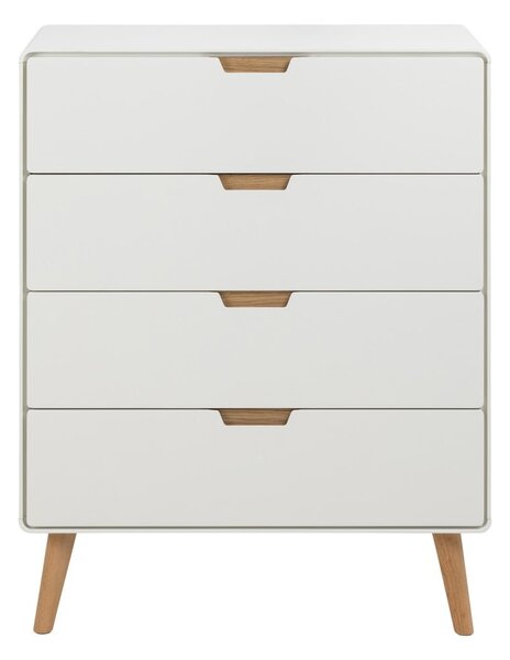 Fehér komód 80x100x40 cm Lowell – Actona