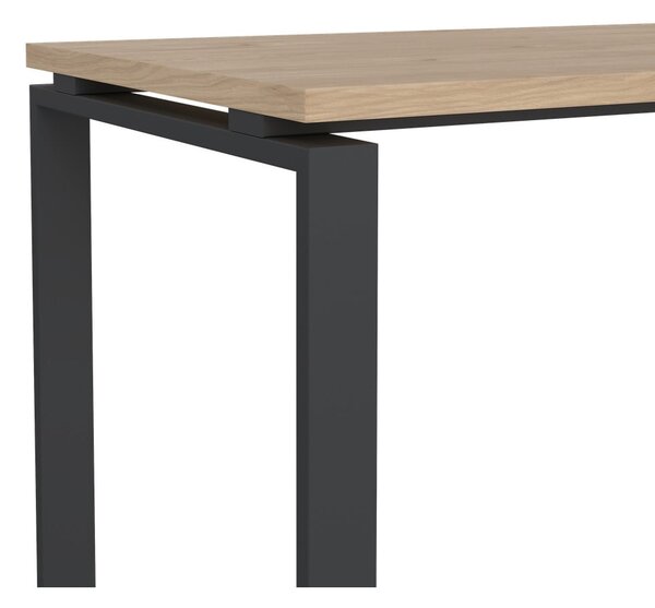 Íróasztal tölgyfa dekoros asztallappal 60x120 cm Sign – Tvilum