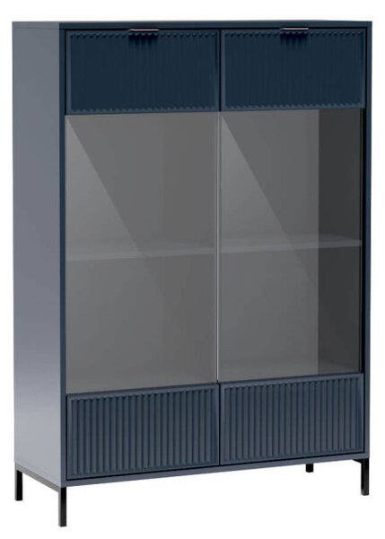 Aldabra Linkastyles LS-8 vitrin, indigókék