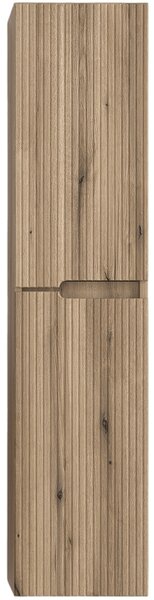 Piramida BETA fali fürdőszoba - állószekrény - PINO TÖLGY - 35 x 150 x 30 cm